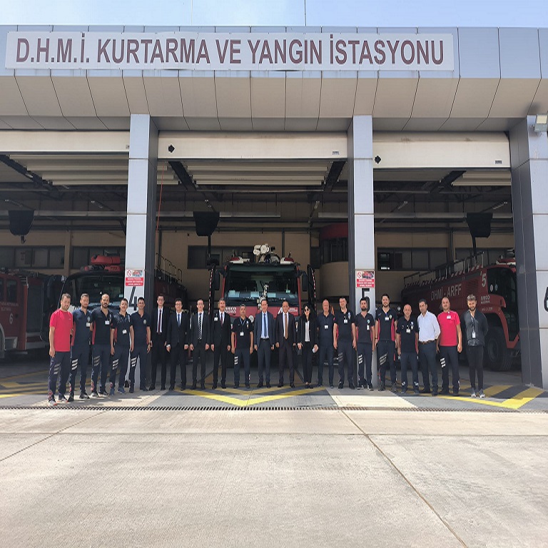 GAZİANTEP HAVALİMANINDA İNCELEME YAPILDI