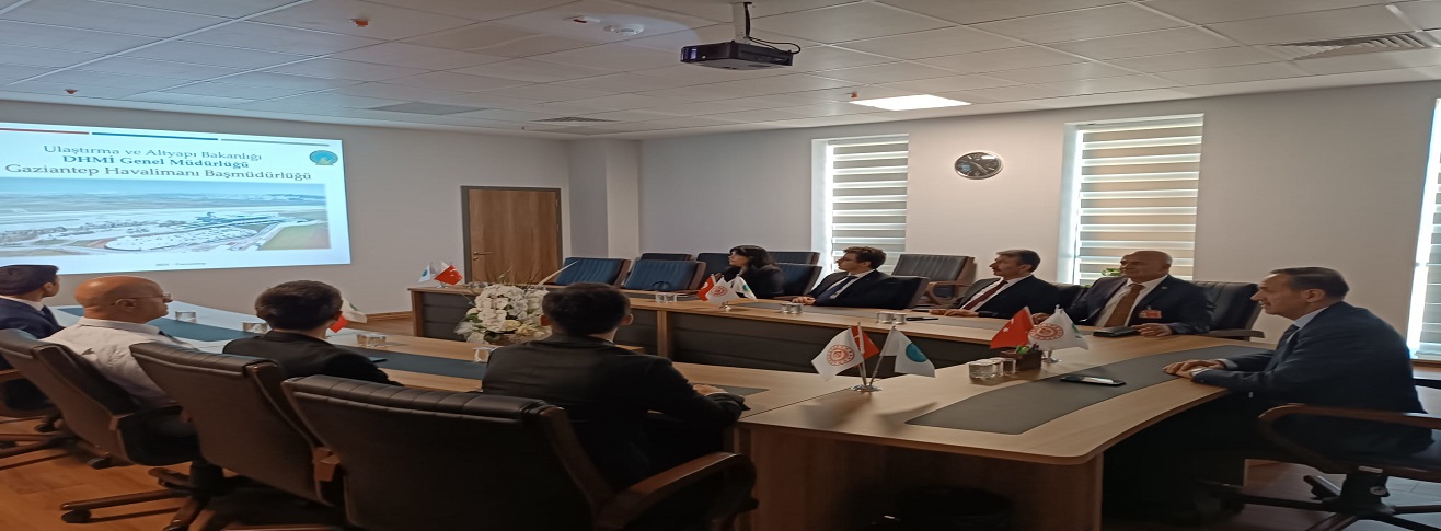 GAZİANTEP HAVALİMANINDA İNCELEME YAPILDI