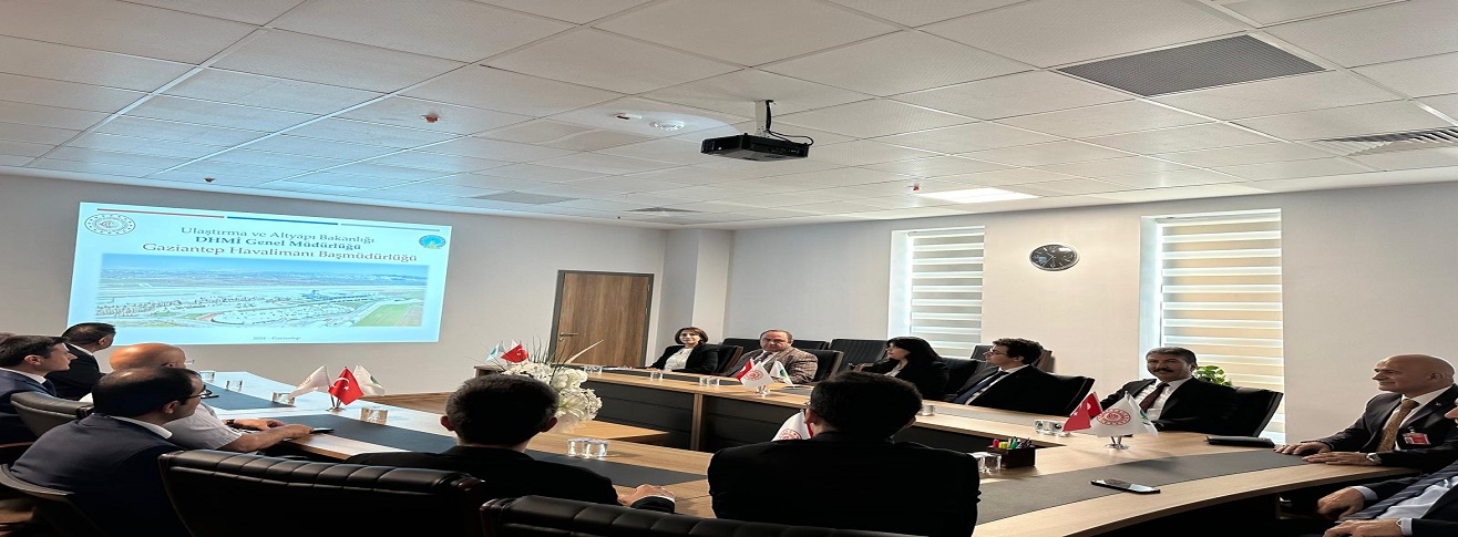 GAZİANTEP HAVALİMANINDA İNCELEME YAPILDI