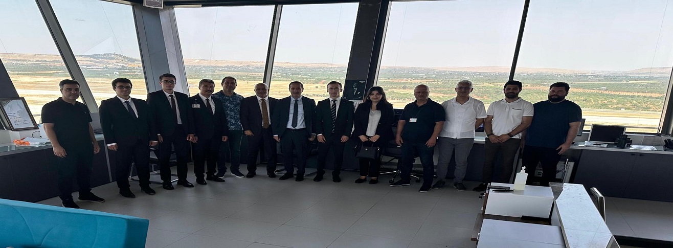 GAZİANTEP HAVALİMANINDA İNCELEME YAPILDI