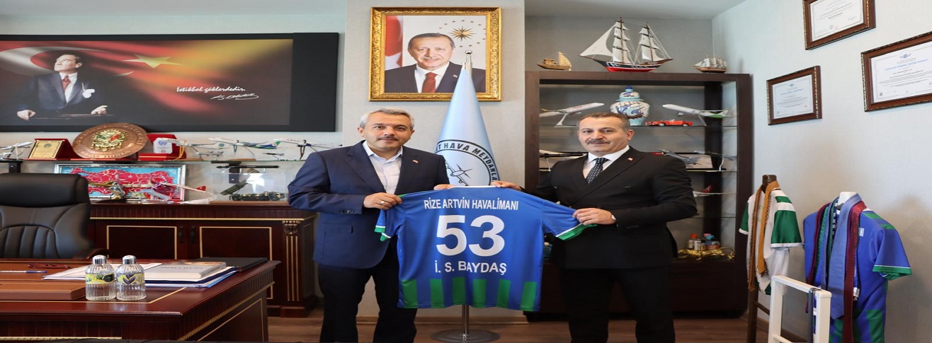 Vali Baydaş Rize Artvin Havalimanı'nda İncelemelerde Bulundu