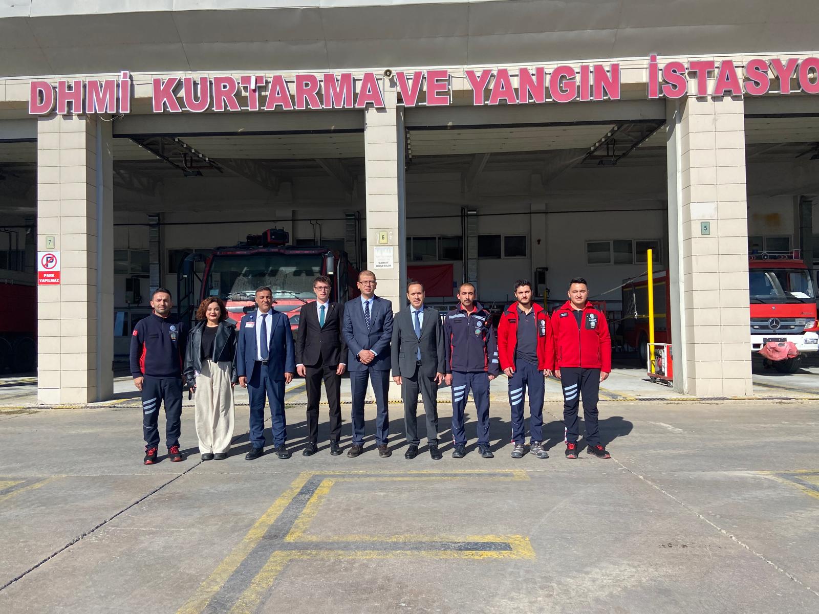 HAKKARİ YÜKSEKOVA SELAHADDİN EYYUBİ HAVALİMANI'NDA DENETİM GERÇEKLEŞTİRİLDİ