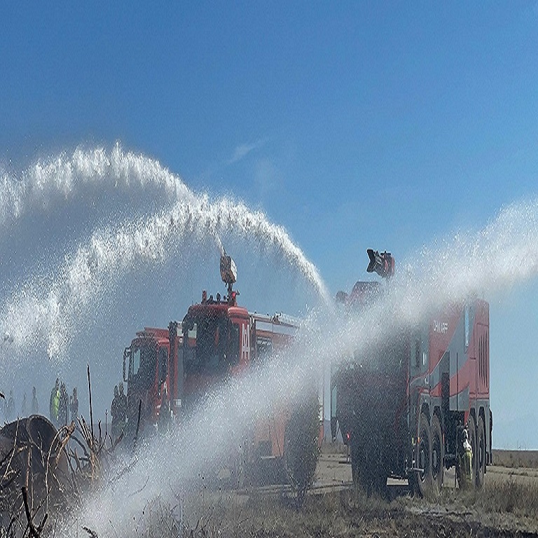 HAVALİMANIMIZDA UÇAK KAZASI SENARYOSUYLA TATBİKAT GERÇEKLEŞTİRİLDİ