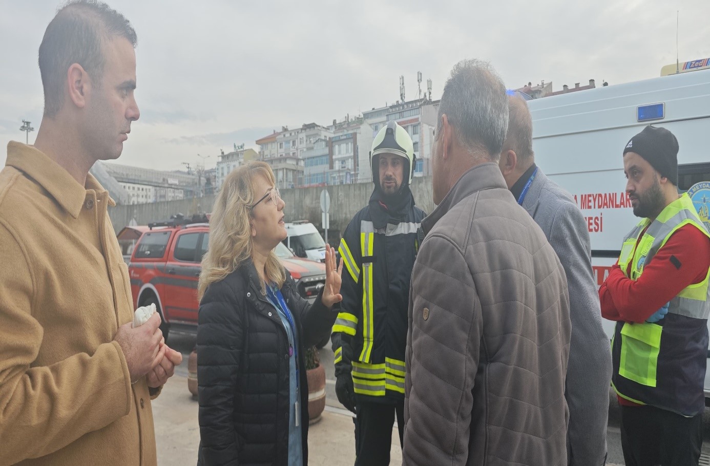 DHMİ TRABZON HAVALİMANI BAŞMÜDÜRLÜĞÜ ACİL DURUM TATBİKATI GERÇEKLEŞTİRİLMİŞTİR. 