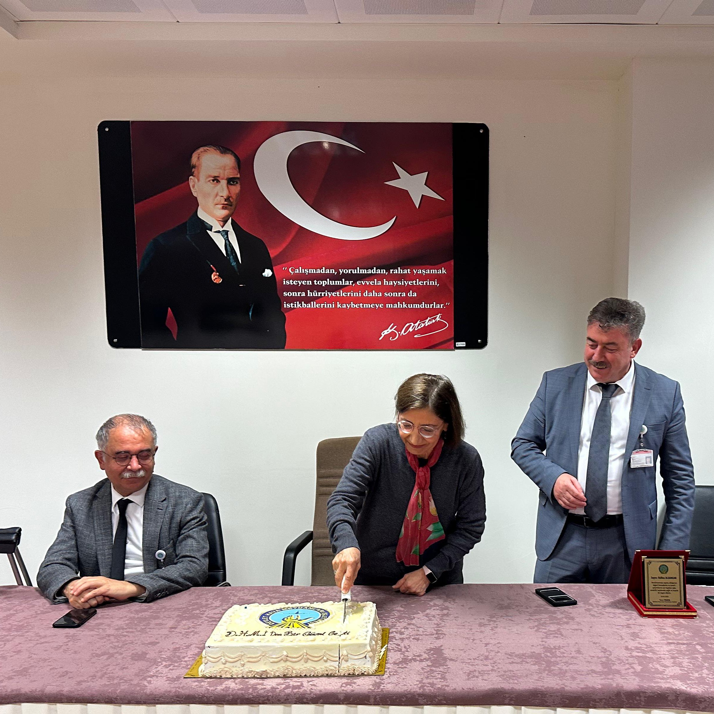 ELEKTRONİK MÜHENDİSİMİZ EMEKLİ OLDU