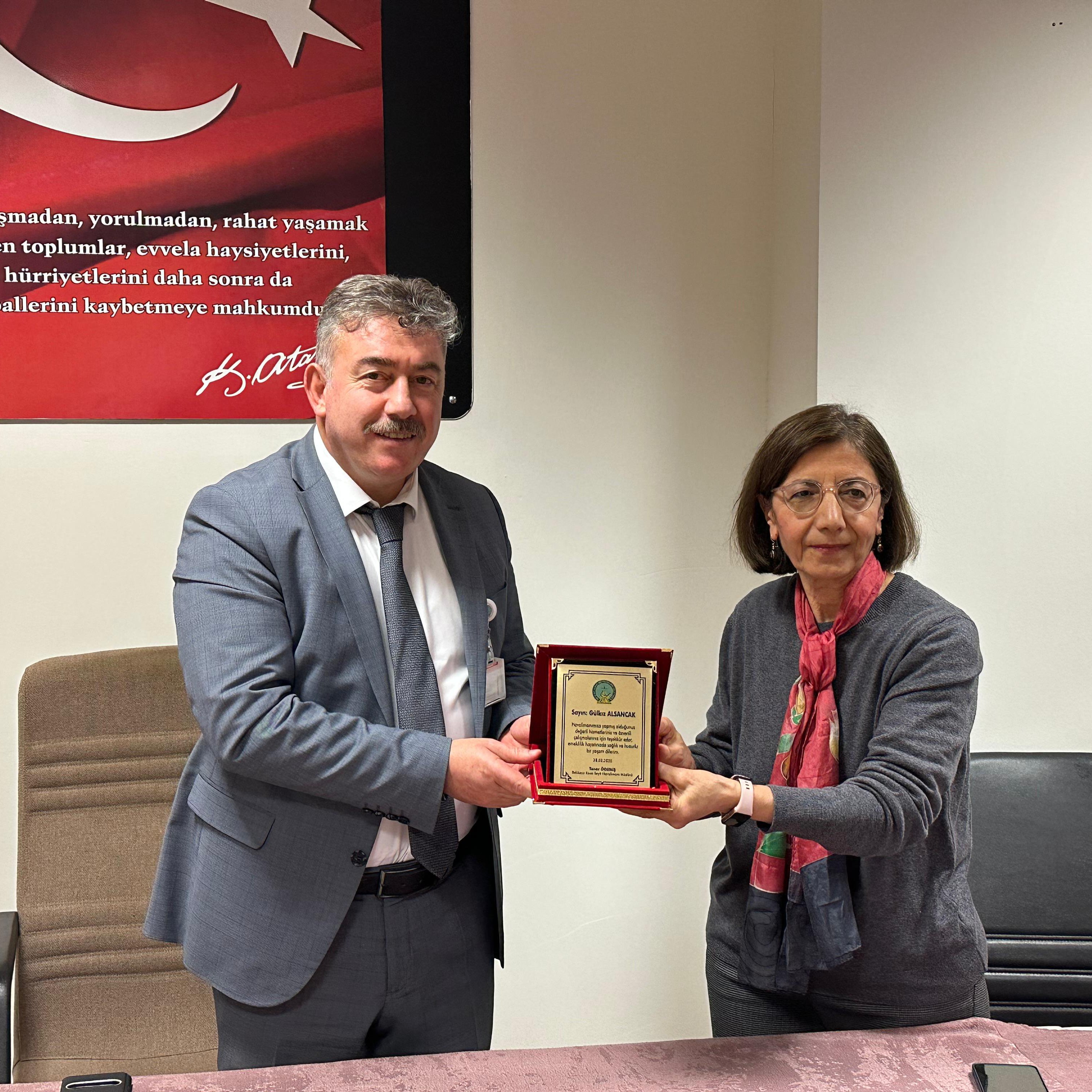 ELEKTRONİK MÜHENDİSİMİZ EMEKLİ OLDU