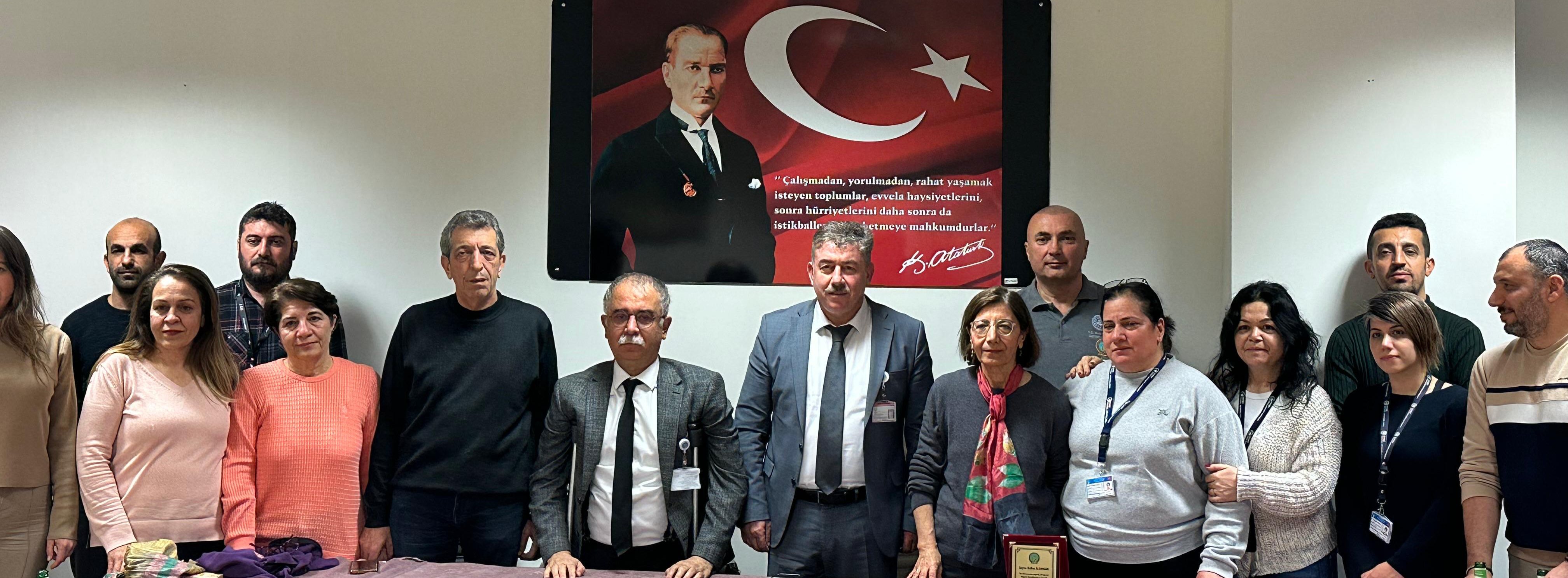 ELEKTRONİK MÜHENDİSİMİZ EMEKLİ OLDU