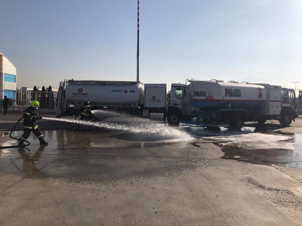 Kayseri Havalimanı Acil Durum Planı Tatbikatı