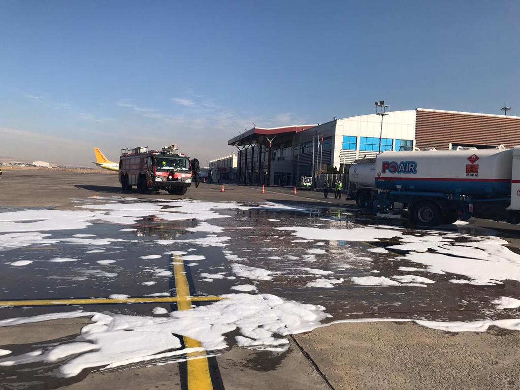 Kayseri Havalimanı Acil Durum Planı Tatbikatı