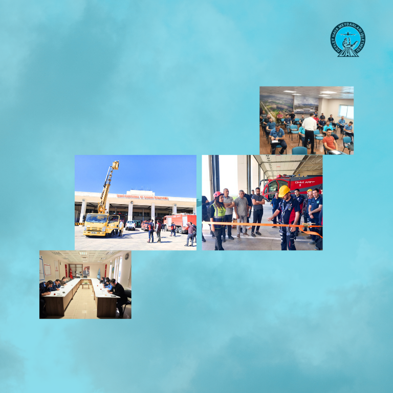 HAVALİMANLARIMIZDA YÜKSEKTE ÇALIŞMA EĞİTİMİ VERİLDİ