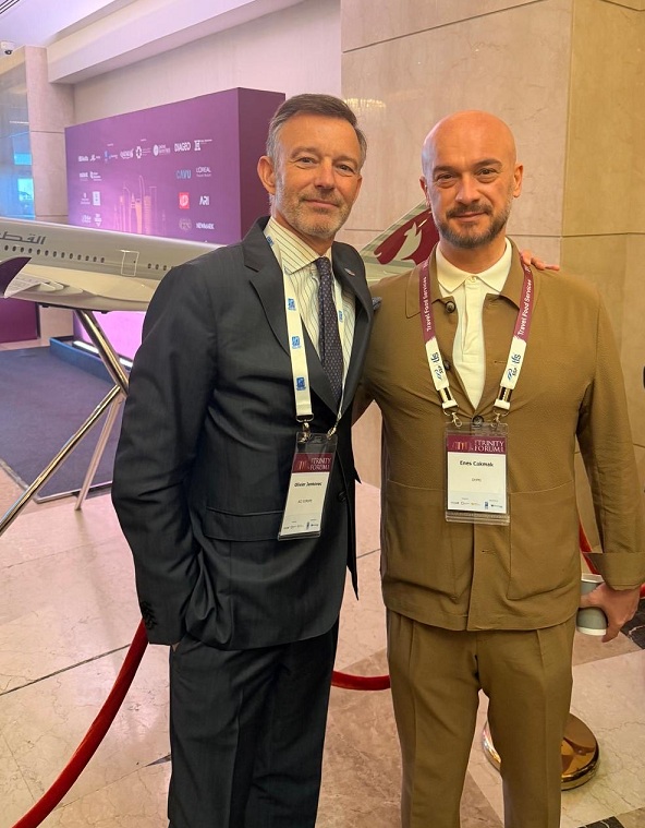 DHMİ GENEL MÜDÜRÜ ENES ÇAKMAK KATAR’DAKİ THE TRİNİTY FORUMU’NA KATILDI