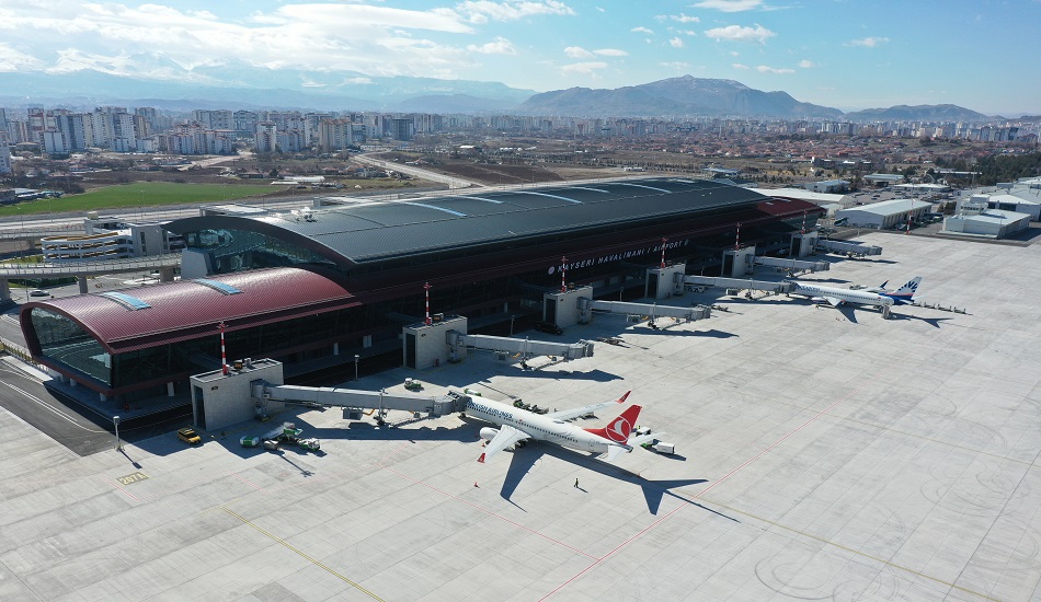 Kayseri Havalimanı Yeni Terminal Binası ve Apron Yapımı 
